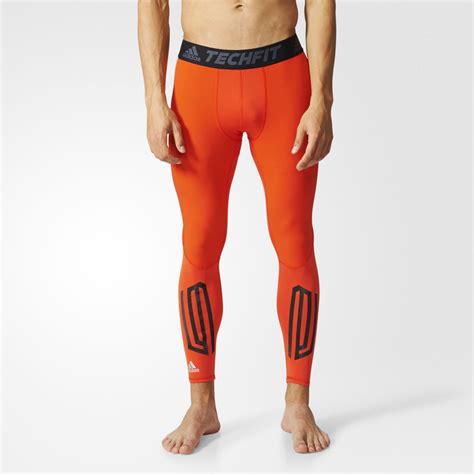 adidas orange tights.